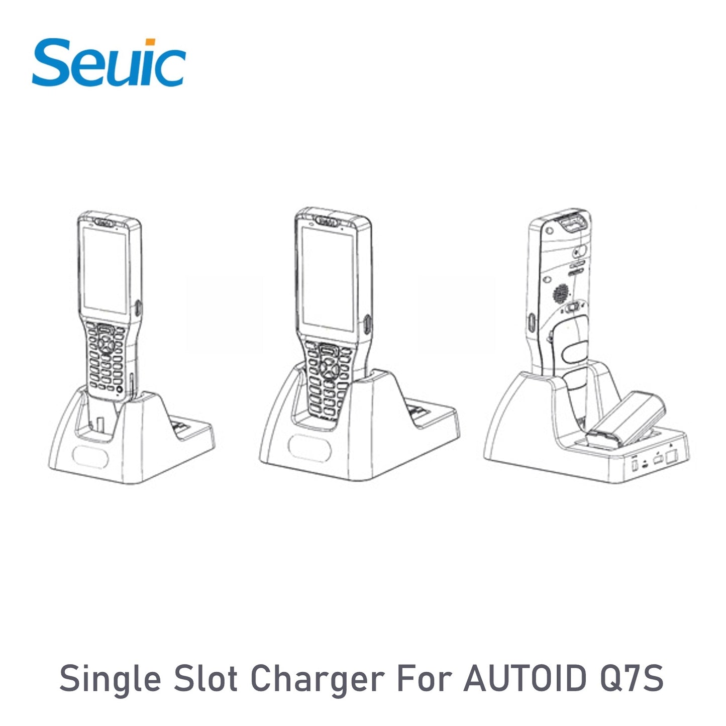 Seuic Single Seat Charger For AUTOID Q9 Barcode Scanner PDA