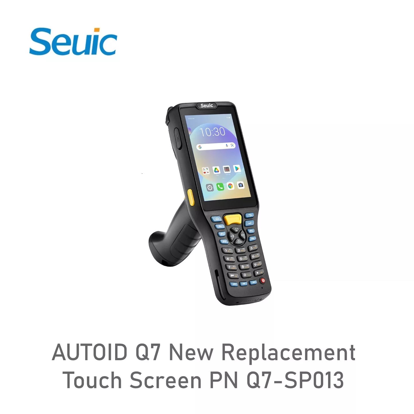 Original Seuic AUTOID Q7 New Replacement Touch Screen PN Q7-SP013 with Digitizer