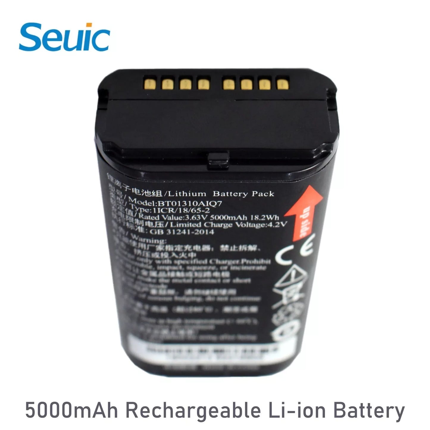 5000mAh Rechargeable Li-ion Battery For AUTOID Q7S Barcode Scanner
