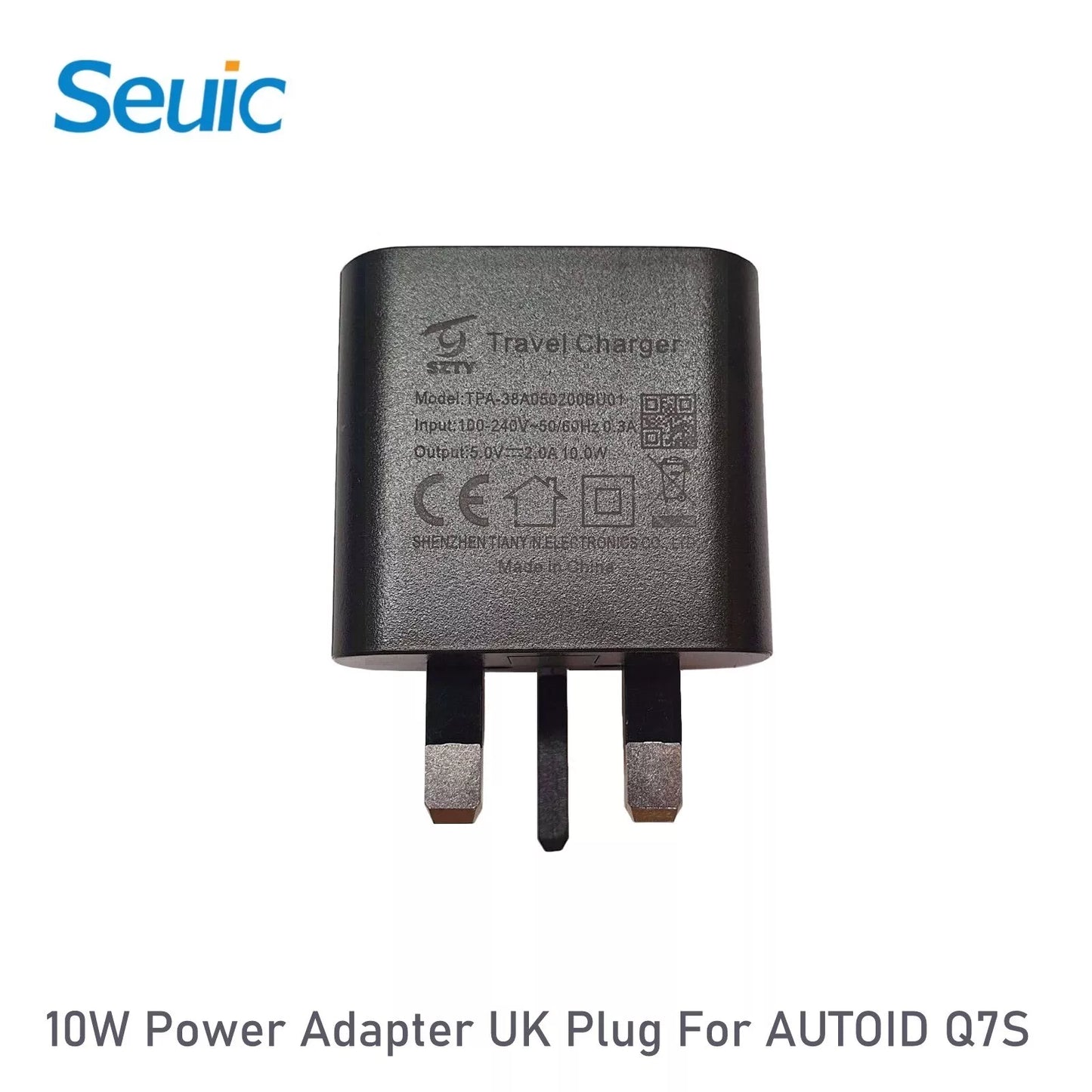 10W Power Adapter UK Plug For AUTOID Q7S Barcode Scanner PDA
