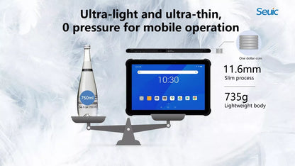 AUTOID Air Pad 5G ultra-thin Android 12 Rugged Tablets Barcode Scanner