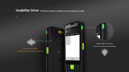 Seuic AUTOID Q9 Android 10.0 MTK PDA Keypad Handheld Terminals Barcode Scanner