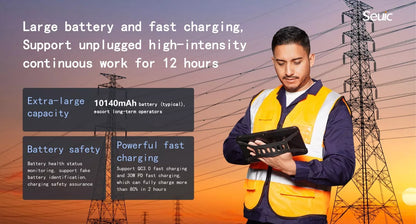AUTOID Air Pad 5G ultra-thin Android 12 Rugged Tablets Barcode Scanner