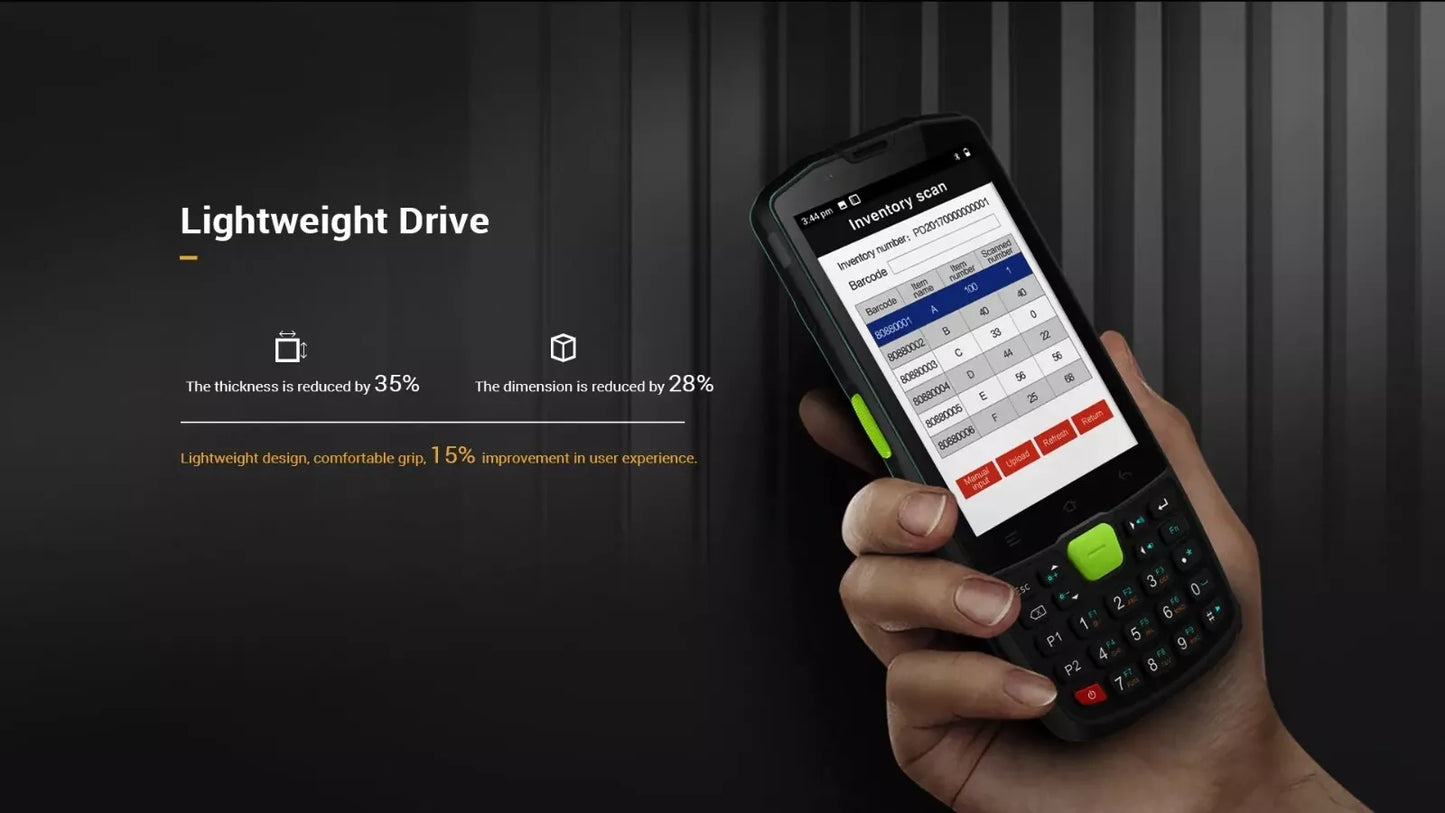 Seuic AUTOID Q9 Android 10.0 MTK PDA Keypad Handheld Terminals Barcode Scanner