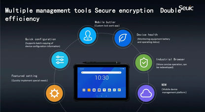 AUTOID Air Pad 5G ultra-thin Android 12 Rugged Tablets Barcode Scanner