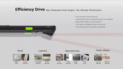Seuic AUTOID Q9 Android 10.0 MTK PDA Keypad Handheld Terminals Barcode Scanner