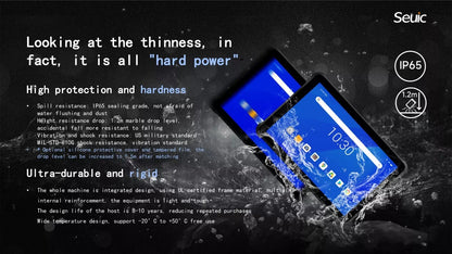 AUTOID Air Pad 5G ultra-thin Android 12 Rugged Tablets Barcode Scanner